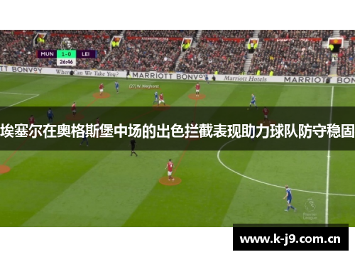 埃塞尔在奥格斯堡中场的出色拦截表现助力球队防守稳固